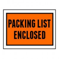 PR-2 Packing List Enclosed Envelopes